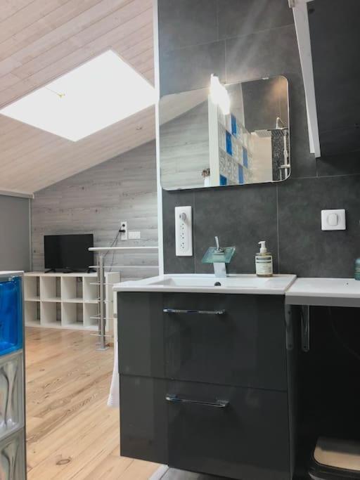 Duplex Atypique 20' De Toulouse Apartment Leguevin ภายนอก รูปภาพ