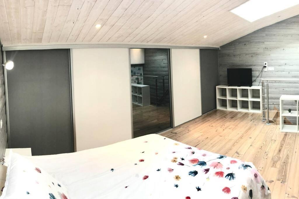 Duplex Atypique 20' De Toulouse Apartment Leguevin ภายนอก รูปภาพ