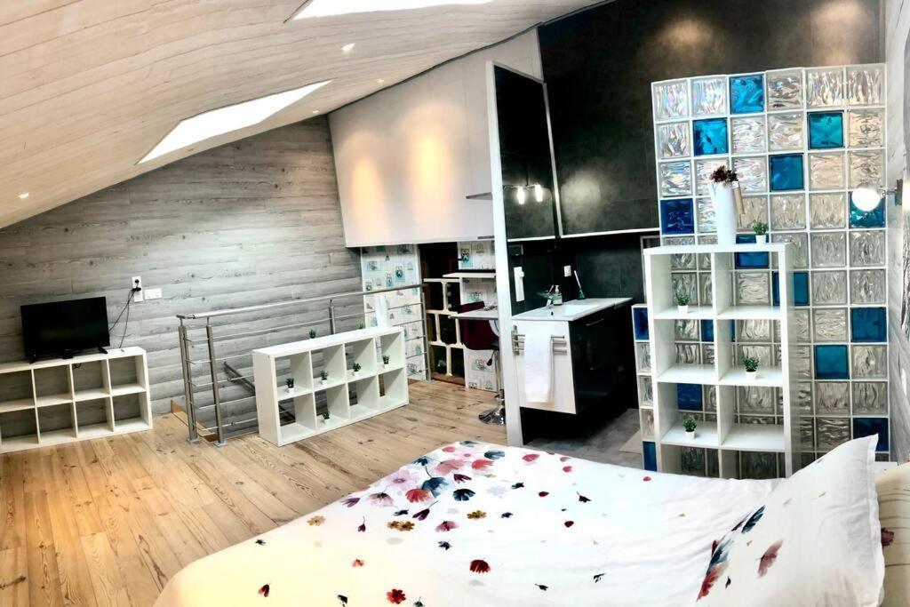Duplex Atypique 20' De Toulouse Apartment Leguevin ภายนอก รูปภาพ