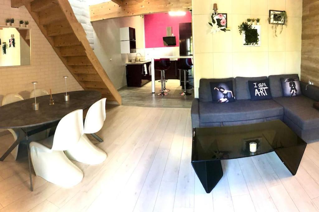 Duplex Atypique 20' De Toulouse Apartment Leguevin ภายนอก รูปภาพ
