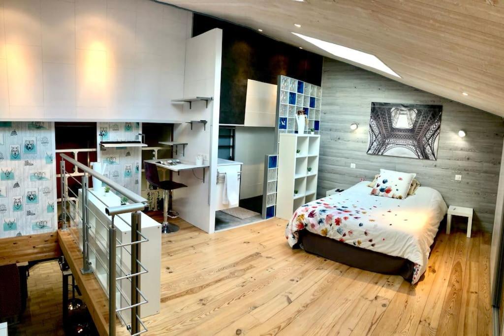Duplex Atypique 20' De Toulouse Apartment Leguevin ภายนอก รูปภาพ